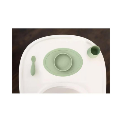 Silicone bowl with spoon