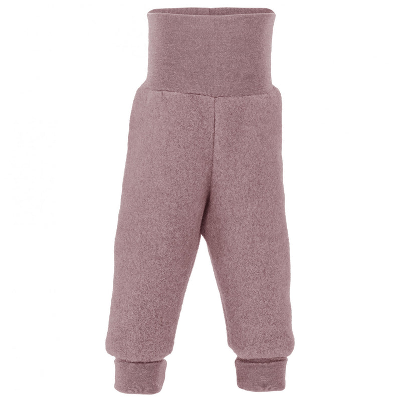 Pantaloni per bambini,  in pile di lana Engel Natur colore grigio