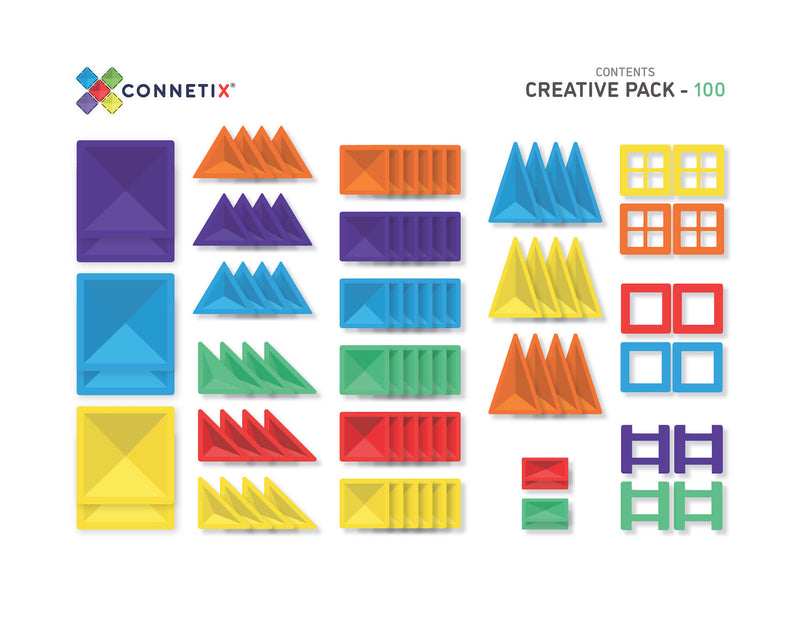 Connetix® Creative pack 100 pezzi