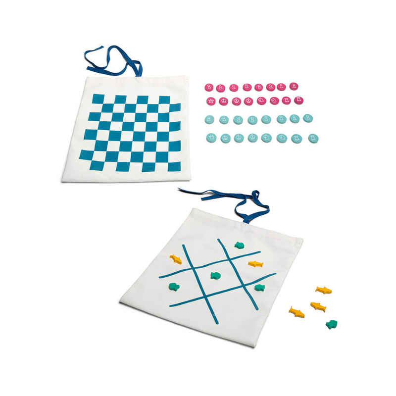 BS Toys - Travel Games: Chess + Tic Tac Toe