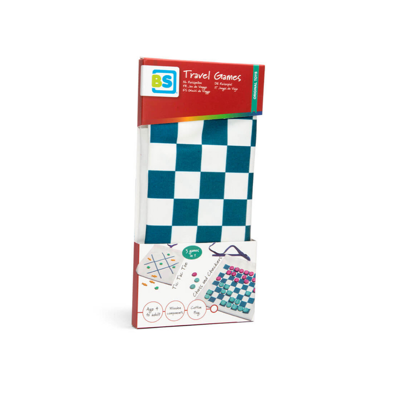 BS Toys - Travel Games: Chess + Tic Tac Toe