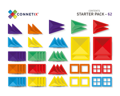Connetix® Starter Pack 62 pezzi