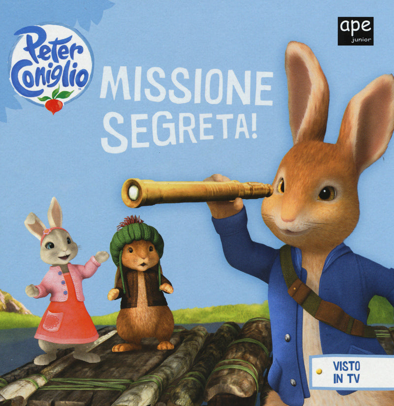 Missione segreta! peter coniglio. ediz. illustrata - Libro cartonato
