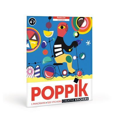 Poppik Centre Pompidou stickers adesivi