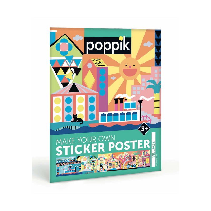 Poppik Village stickers adesivi