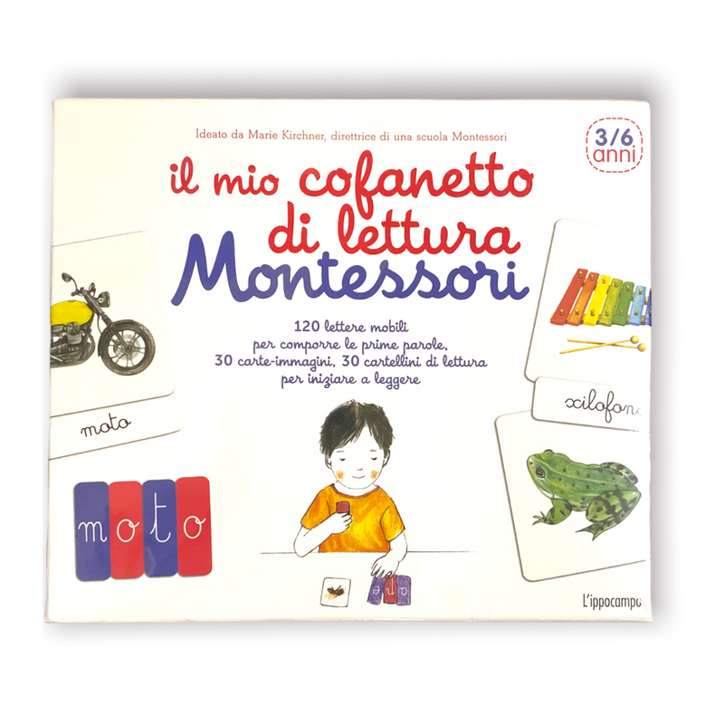 Cofanetto di lettura Montessori
